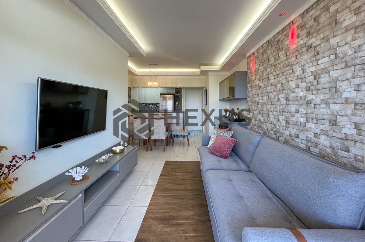 Foto 4 de Apartamento com varanda vista mar e lazer beira mar da praia na Enseada, Guarujá