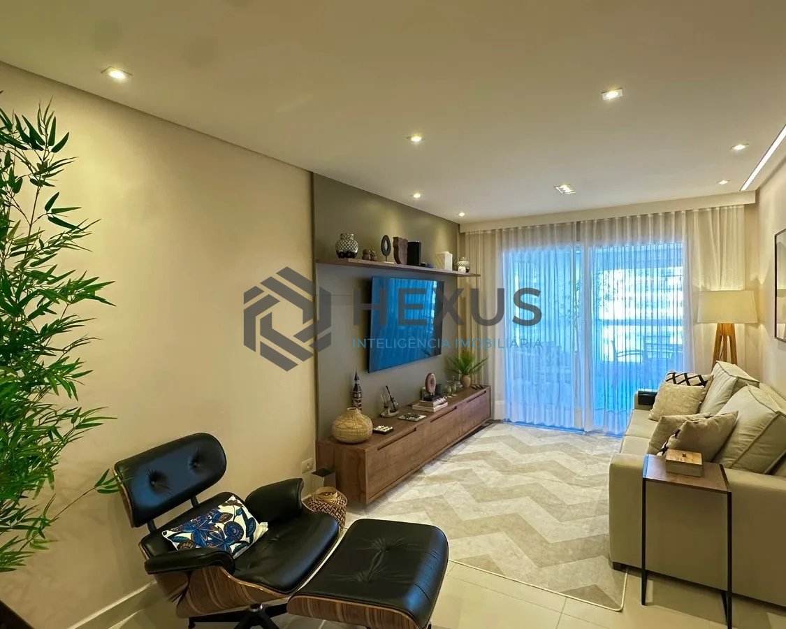 Foto 17 de Apartamento reformado com varanda gourmet e lazer a 200m da praia nas Pitangueiras, Guarujá