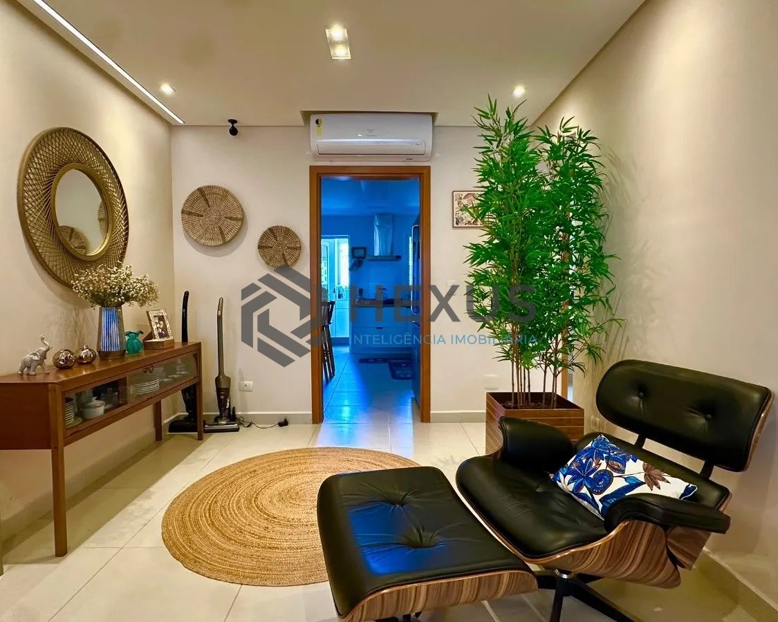 Foto 6 de Apartamento reformado com varanda gourmet e lazer a 200m da praia nas Pitangueiras, Guarujá