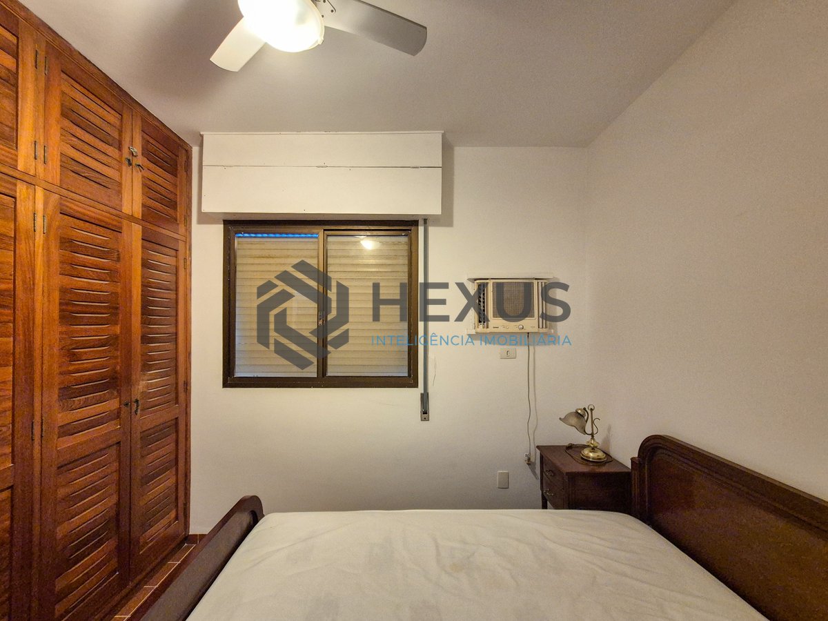 Foto 7 de Apartamento com varanda vista mar e lazer a 1 quadra da praia nas Pitangueiras, Guarujá