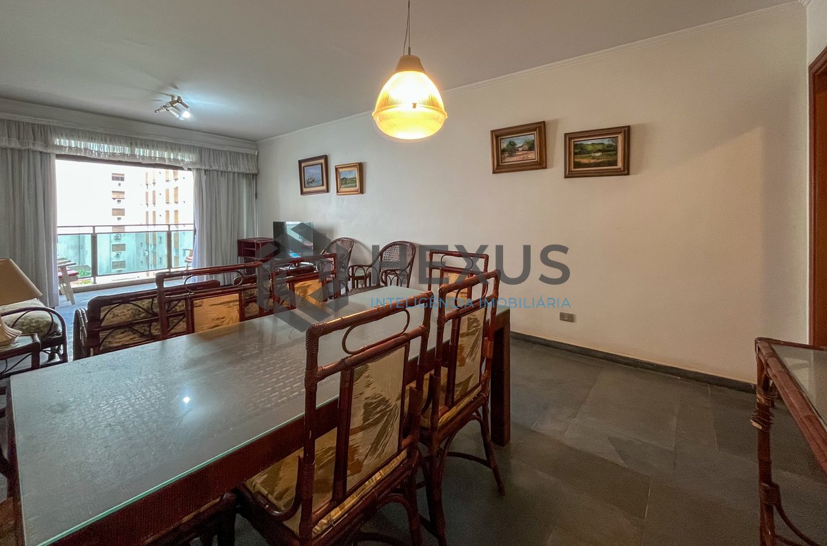 Foto 3 de Apartamento com varanda e 2 vagas à venda, Pitangueiras, Guarujá, SP