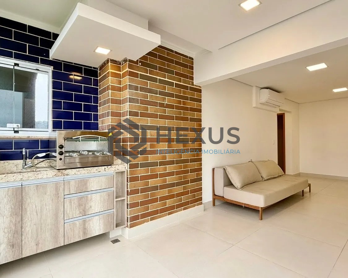 Foto 6 de Apartamento com varanda gourmet vista mar e lazer a 350m da praia na Enseada, Guarujá