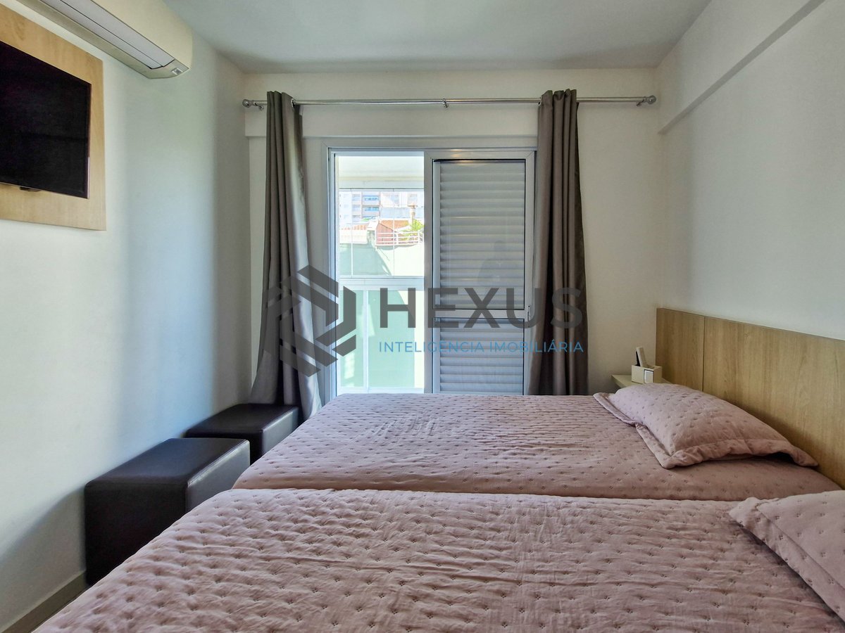 Foto 31 de Apartamento com varanda gourmet vista mar e lazer na beira mar da praia no Tombo, Guarujá