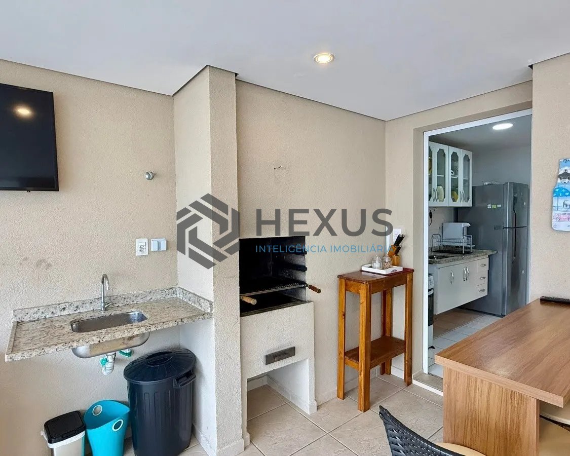 Foto 9 de Apartamento com varanda vista mar e lazer a 500m da praia na Enseada, Guarujá