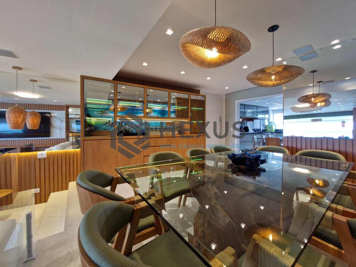 Foto 7 de Apartamento frente mar com varanda gourmet e lazer nas Pitangueiras, Guarujá