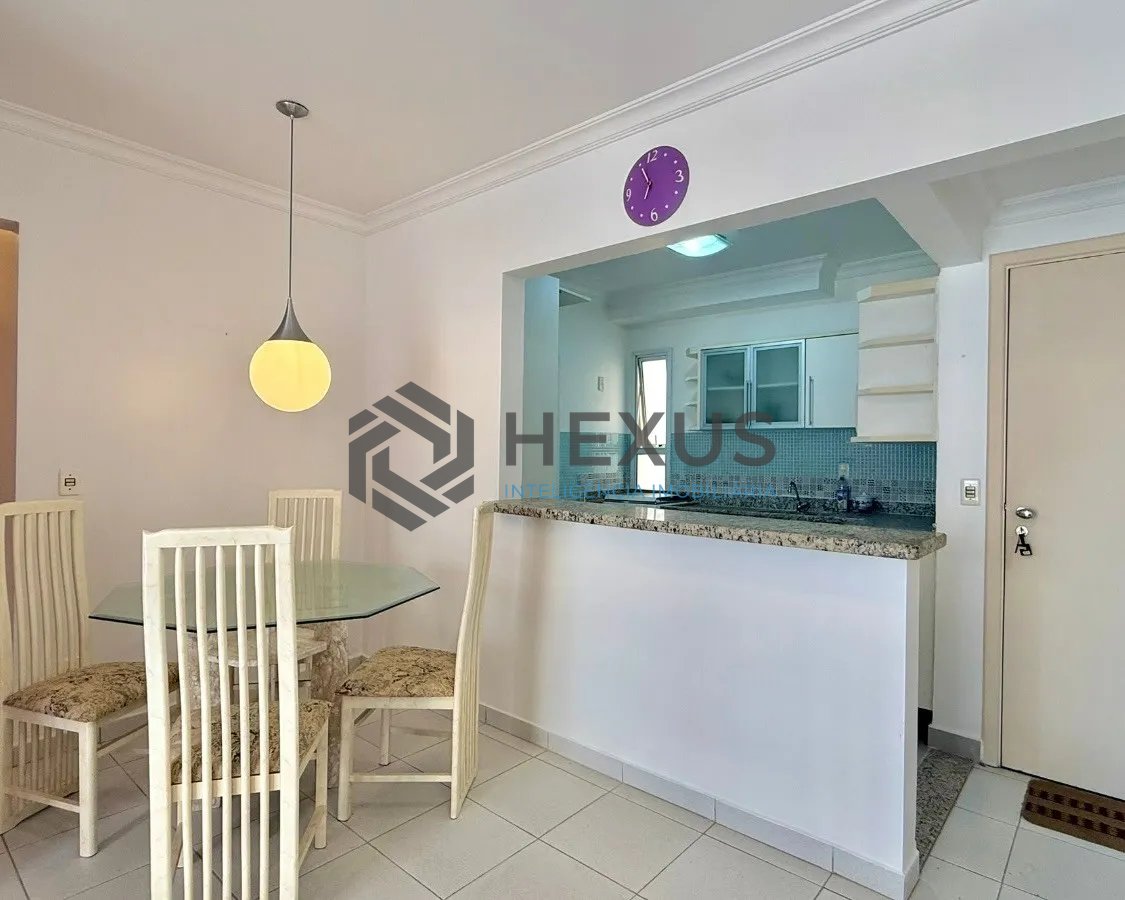 Foto 7 de Apartamento com varanda e lazer a 50m da praia nas Pitangueiras, Guarujá