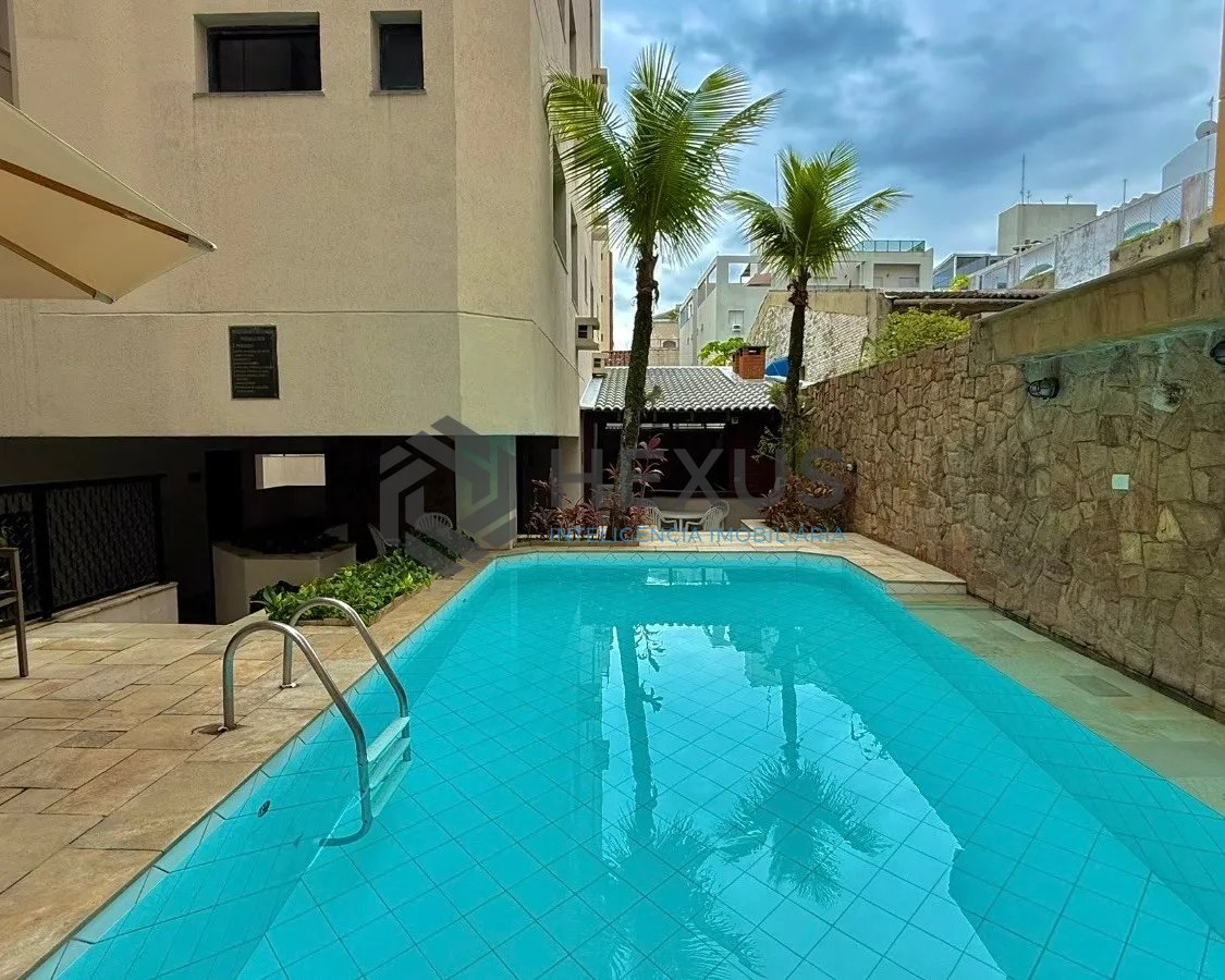 Foto 21 de Apartamento com varanda e lazer a 50m da praia na Enseada, Guarujá