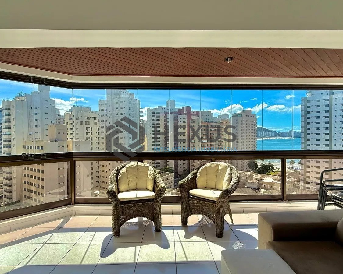 Foto 8 de Apartamento com varanda vista mar e lazer a 150m da praia no Tombo, Guarujá