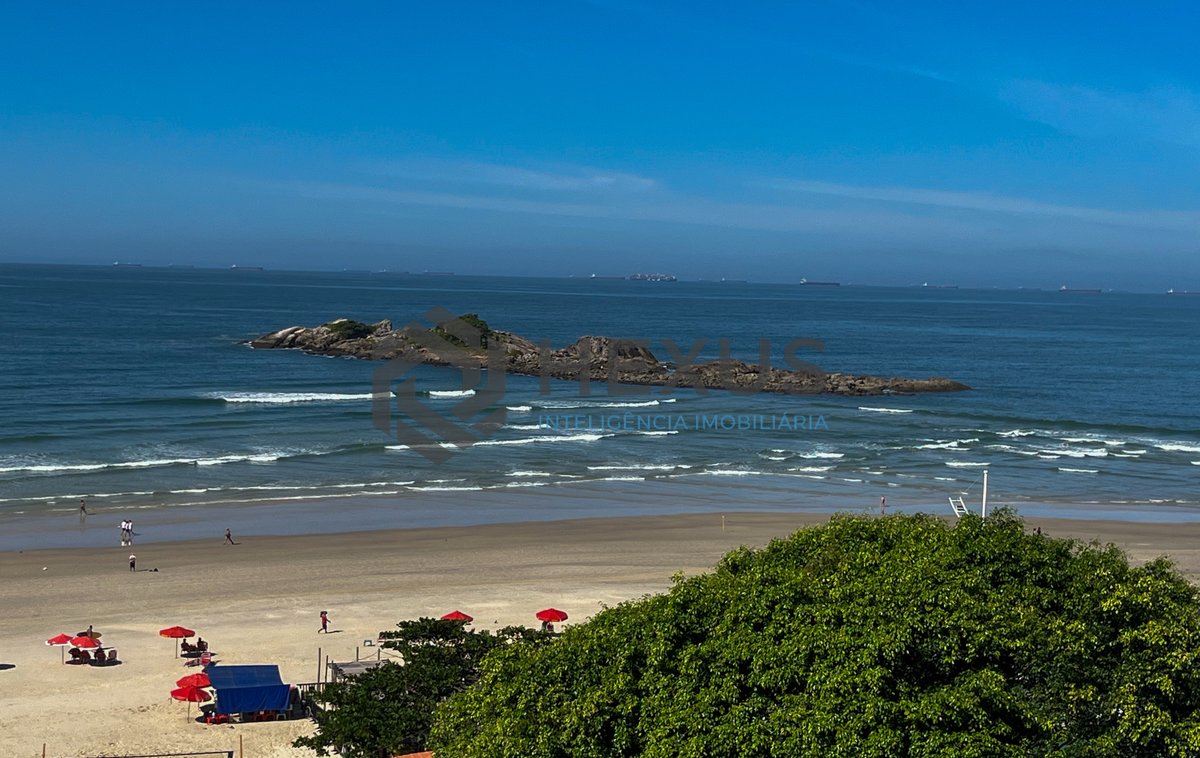 Foto 20 de Apartamento frente mar com varanda nas Pitangueiras, Guarujá