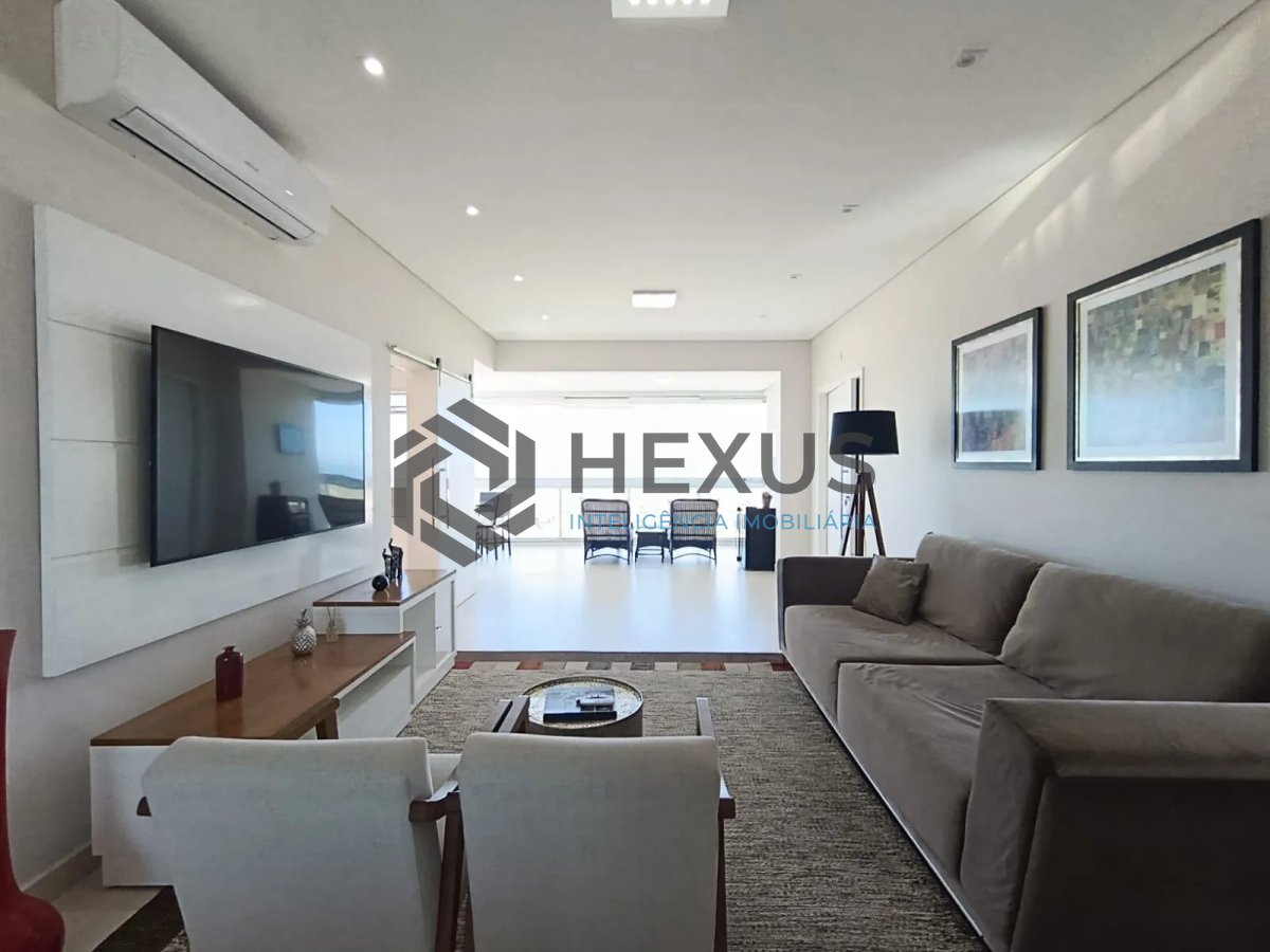 Foto 4 de Apartamento de alto padrão com varanda gourmet vista mar e lazer a 250m da praia na Enseada, Guarujá