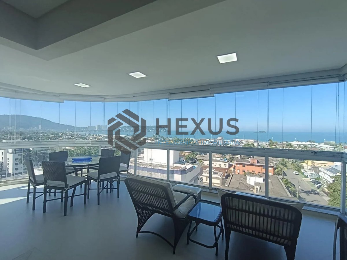 Foto 7 de Apartamento de alto padrão com varanda gourmet vista mar e lazer a 250m da praia na Enseada, Guarujá