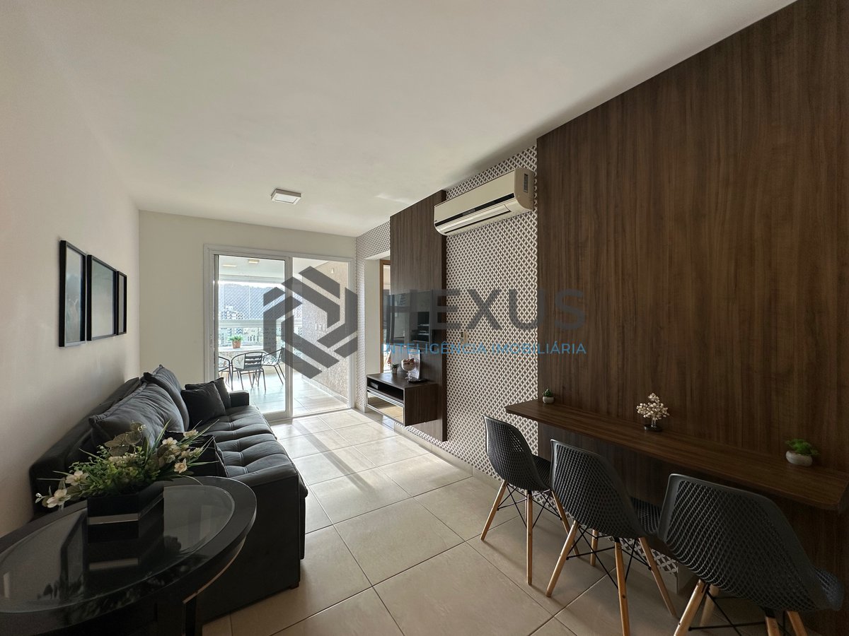 Foto 6 de Apartamento com varanda gourmet vista mar e lazer a 450m da praia na Enseada, Guarujá