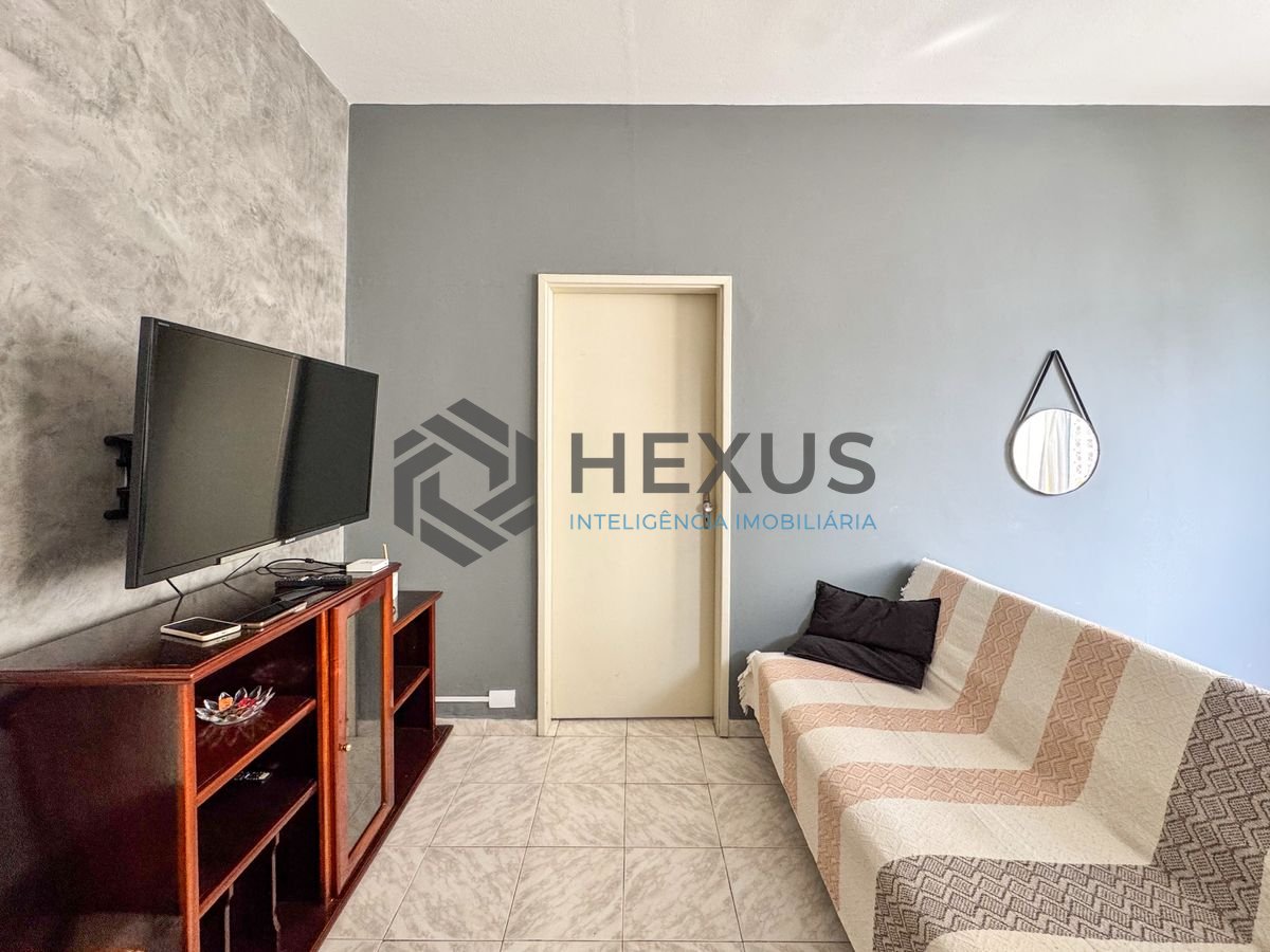 Foto 4 de Apartamento a 1 quadra da praia nas Pitangueiras, Guarujá