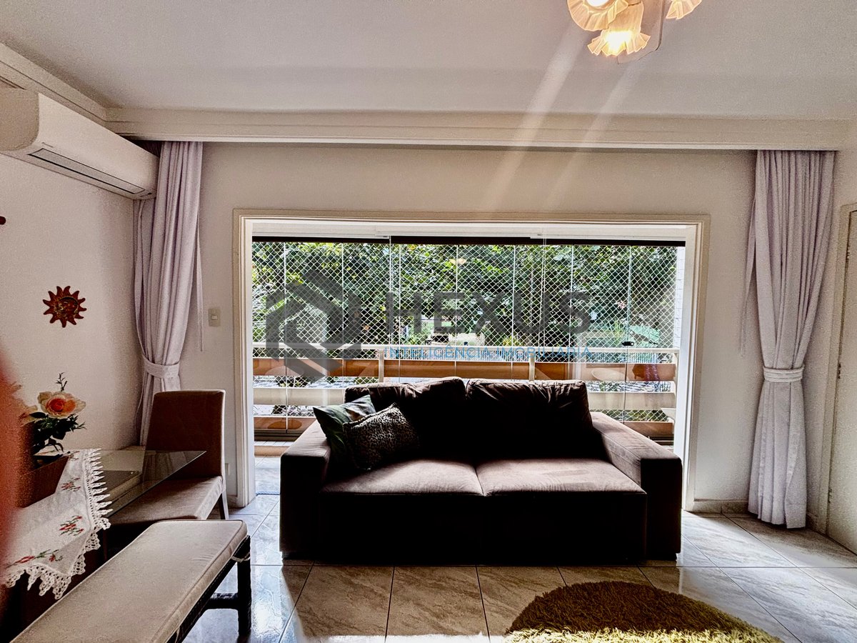 Foto 8 de Apartamento com varanda e lazer a 100m da praia no Tombo, Guarujá