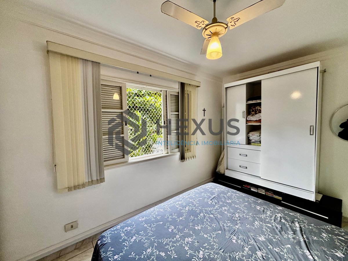 Foto 10 de Apartamento com varanda e lazer a 100m da praia no Tombo, Guarujá