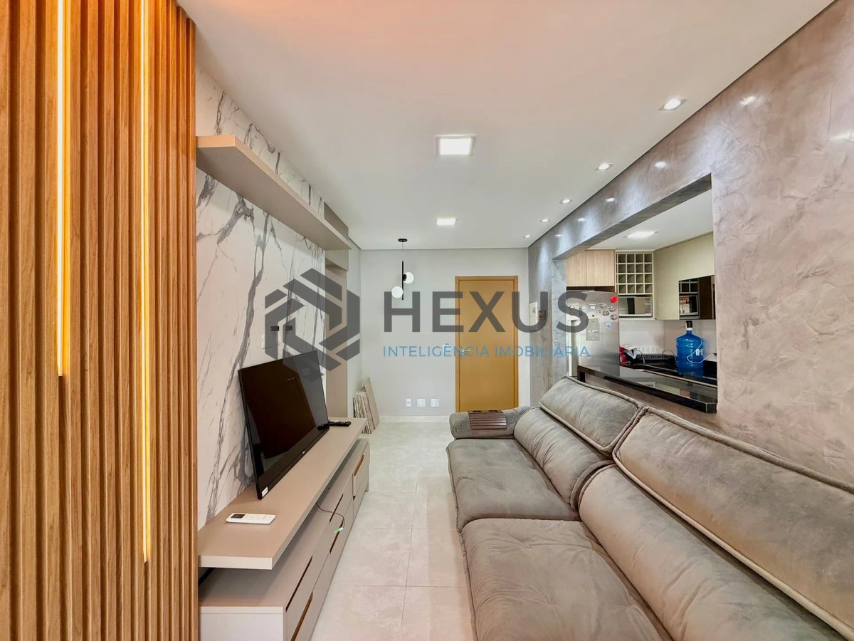 Foto 6 de Apartamento reformado com varanda gourmet e lazer a 100m da praia no Jardim Astúrias, Guarujá