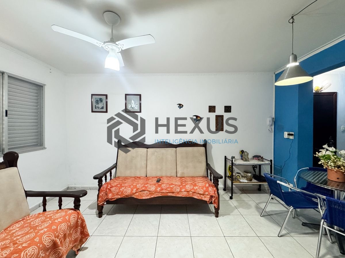 Foto 2 de Apartamento a 160m da praia na região da Vila Alzira no Jardim Astúrias, Guarujá