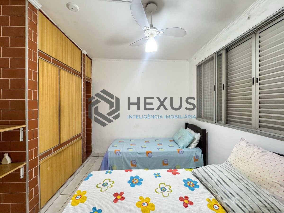 Foto 10 de Apartamento a 160m da praia na região da Vila Alzira no Jardim Astúrias, Guarujá