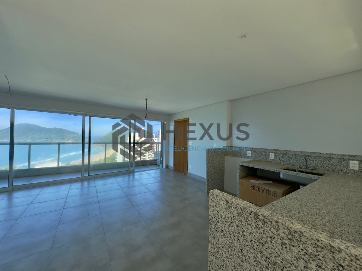 Foto 6 de Apartamento com varanda gourmet vista mar e lazer na beira mar da praia no Jardim Astúrias, Guarujá