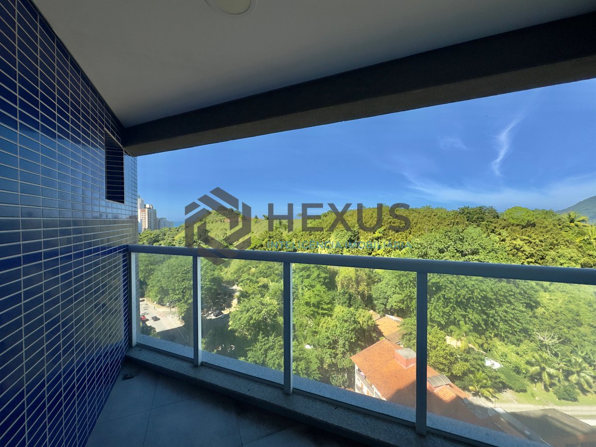 Foto 13 de Apartamento beira mar com varanda gourmet vista mar e lazer no Jardim Astúrias, Guarujá