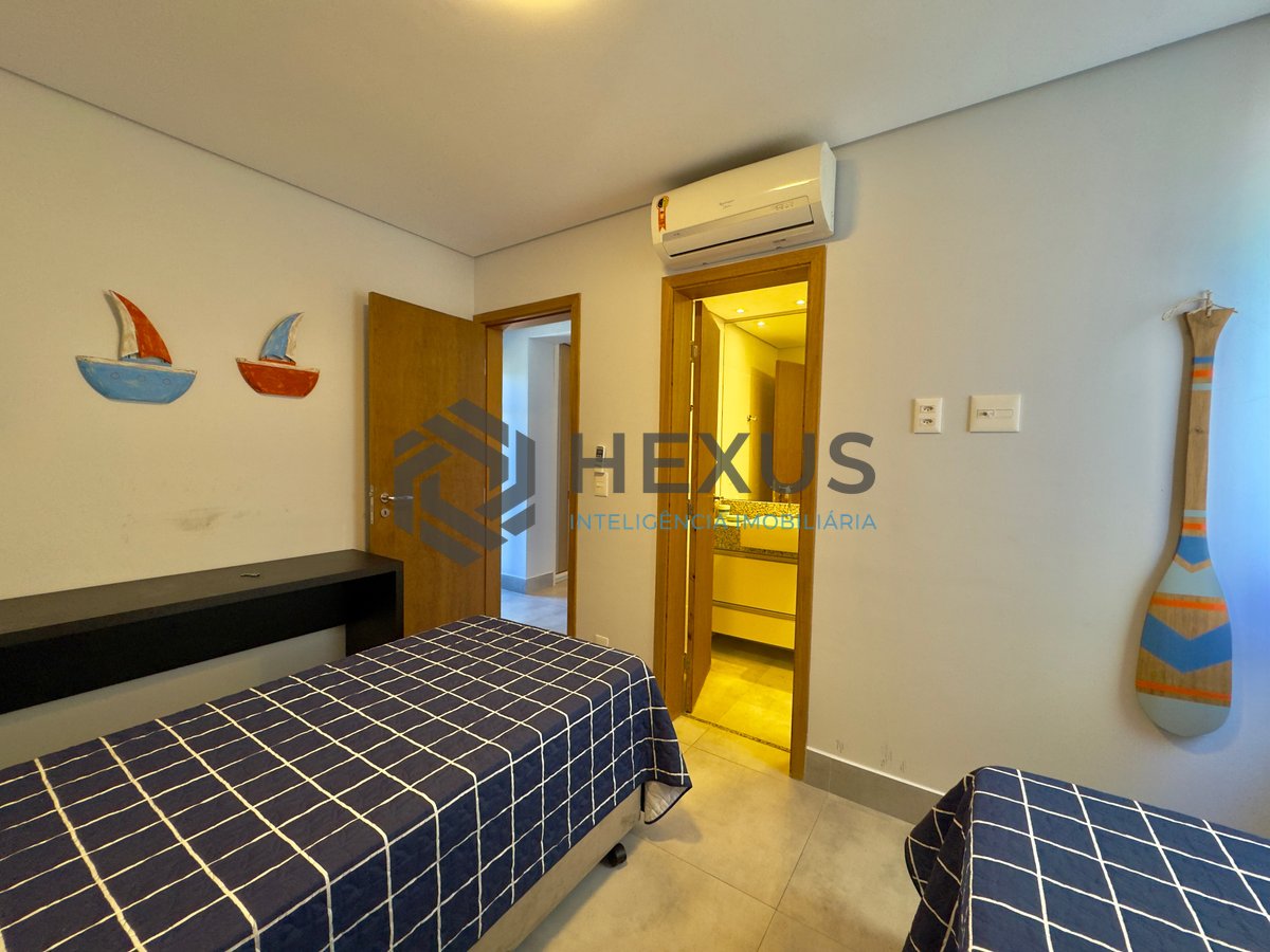 Foto 26 de Apartamento com varanda gourmet e lazer na beira mar da praia no Jardim Astúrias, Guarujá