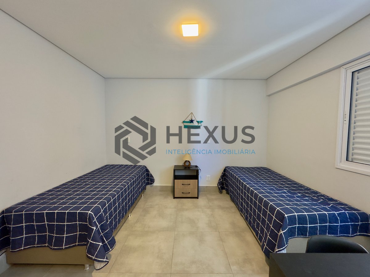 Foto 32 de Apartamento com varanda gourmet e lazer na beira mar da praia no Jardim Astúrias, Guarujá