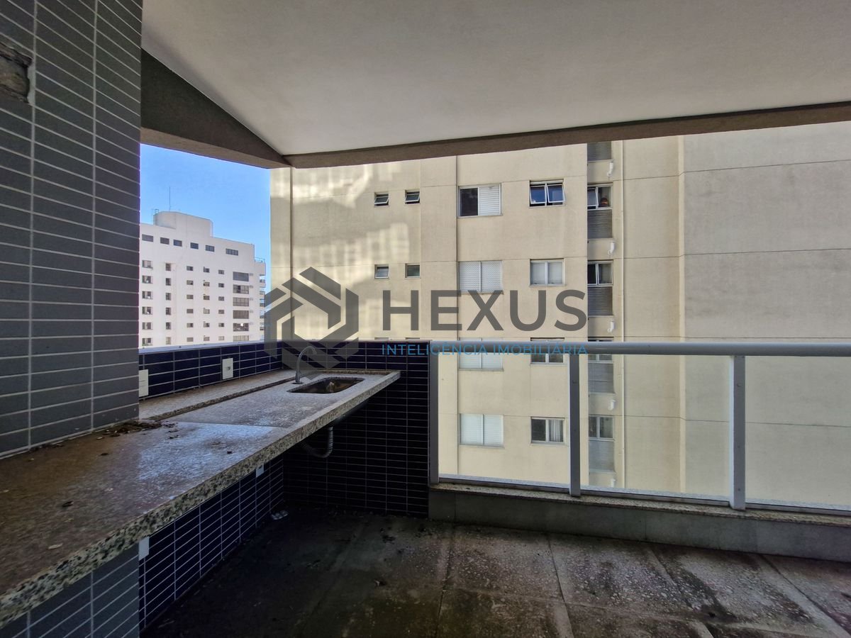 Foto 12 de Apartamento com varanda gourmet vista mar e lazer na beira mar no Jardim Astúrias, Guarujá