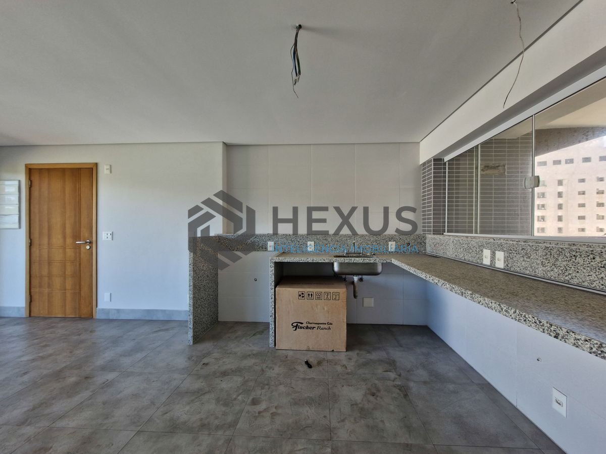 Foto 8 de Apartamento com varanda gourmet vista mar e lazer na beira mar no Jardim Astúrias, Guarujá