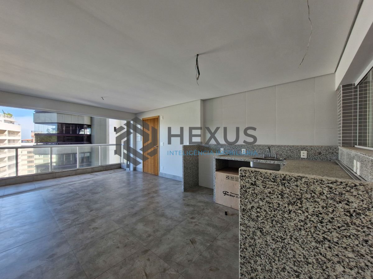 Foto 9 de Apartamento com varanda gourmet vista mar e lazer na beira mar no Jardim Astúrias, Guarujá