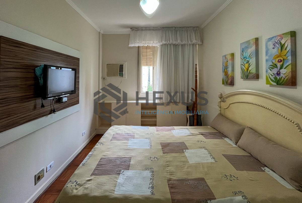 Foto 22 de Apartamento com varanda vista mar na beira mar nas Pitangueiras, Guarujá