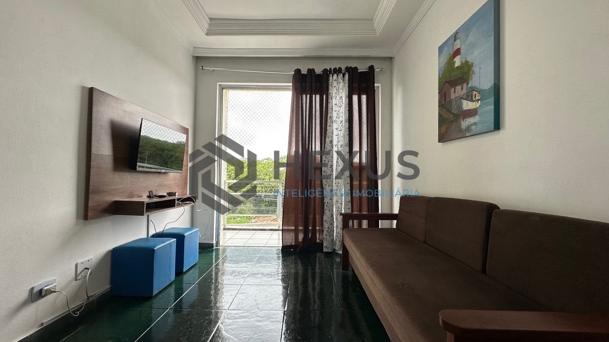 Foto 3 de Apartamento com varanda a 850m da praia na região do Tortugas na Enseada, Guarujá
