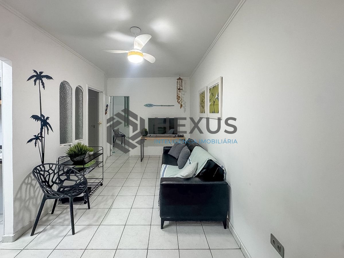 Foto 3 de Apartamento com lazer a 1 quadra da praia no Tombo, Guarujá