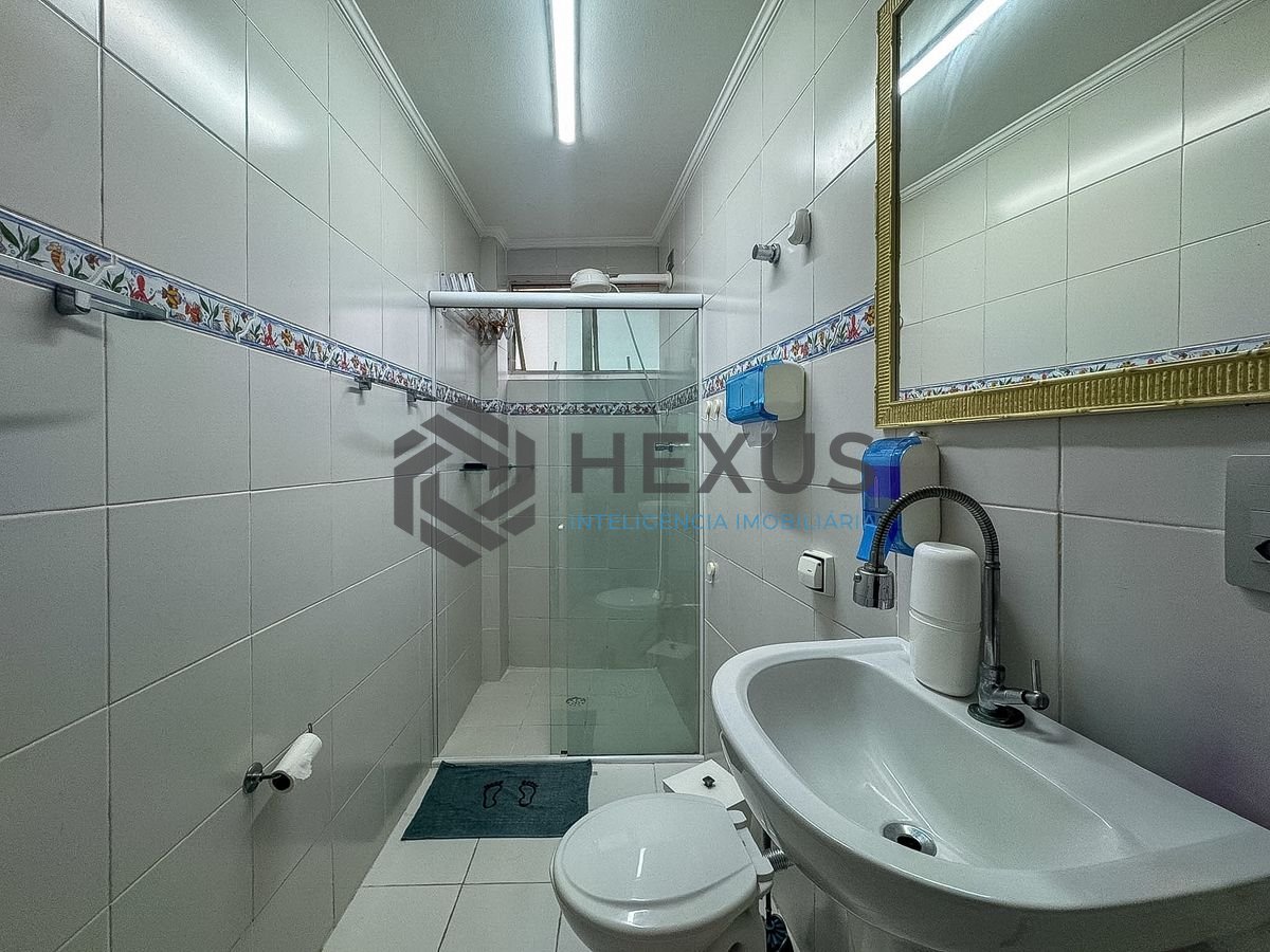 Foto 10 de Apartamento com lazer a 1 quadra da praia no Tombo, Guarujá