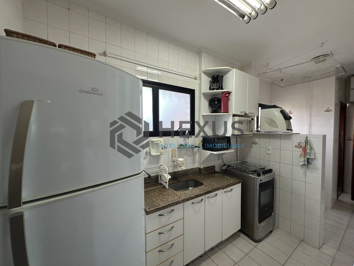 Foto 16 de Apartamento com varanda gourmet vista mar e lazer na Enseada, Guarujá