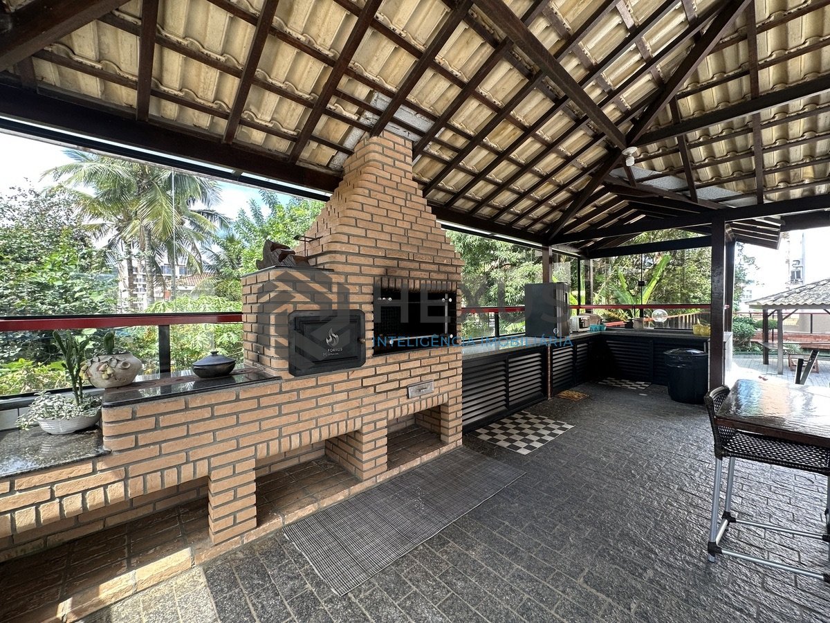 Foto 25 de Apartamento com varanda gourmet vista mar e lazer na Enseada, Guarujá