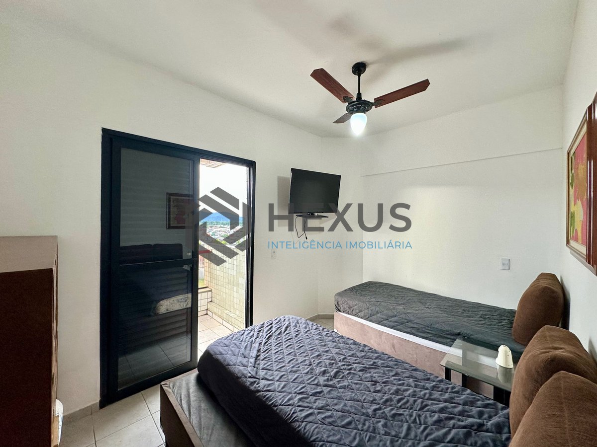 Foto 10 de Apartamento com varanda gourmet vista mar e lazer na Enseada, Guarujá