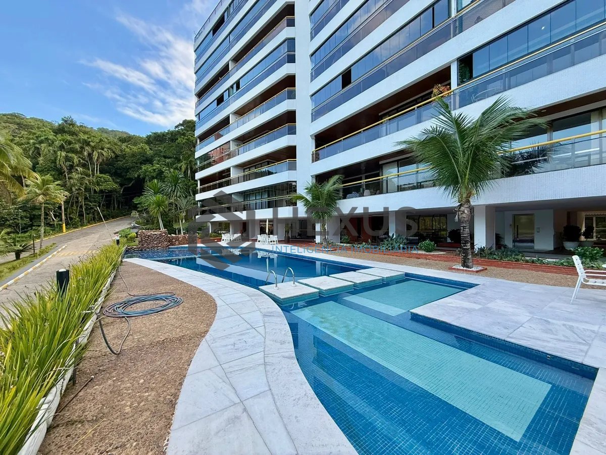 Foto 22 de Apartamento com varanda vista mar e lazer na beira mar no Morro Sorocotuba na Enseada, Guarujá