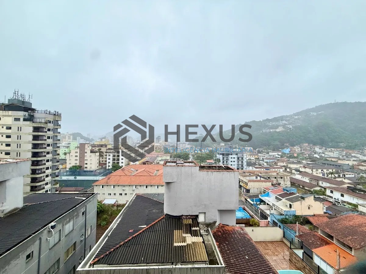Foto 8 de Apartamento com varanda e lazer a 500m da praia na Enseada, Guarujá