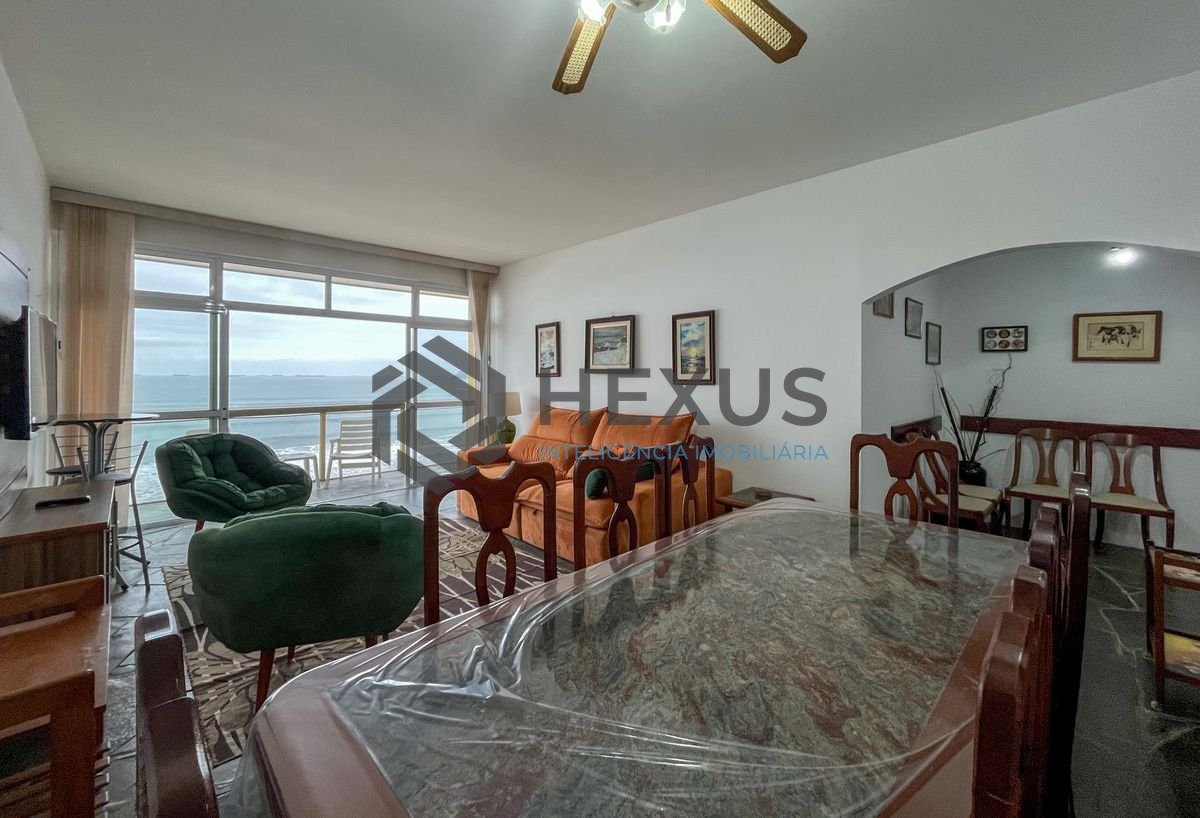 Foto 12 de Apartamento vista mar com vaga no prédio à venda, Pitangueiras, Guarujá, SP