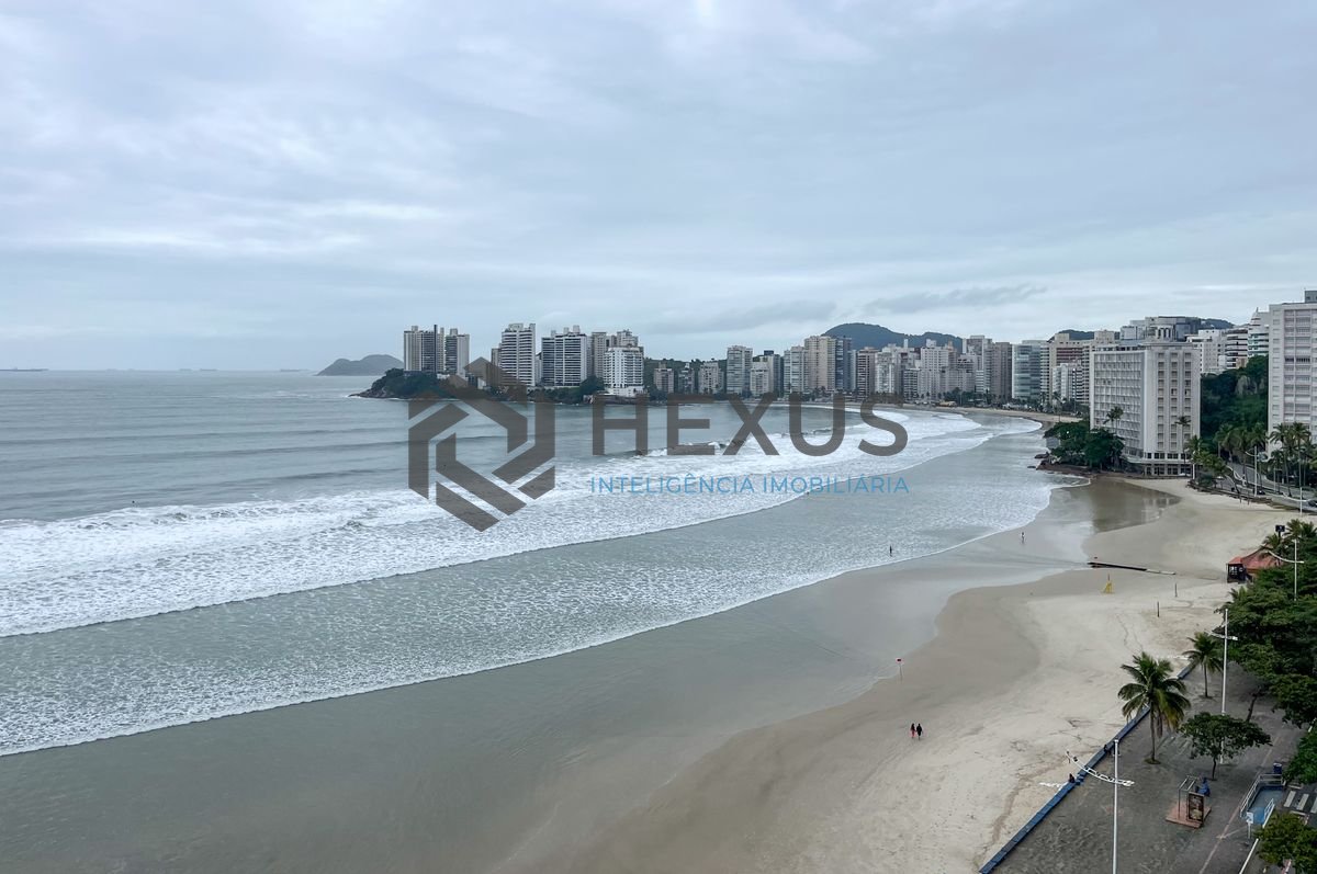 Foto 18 de Apartamento vista mar com vaga no prédio à venda, Pitangueiras, Guarujá, SP
