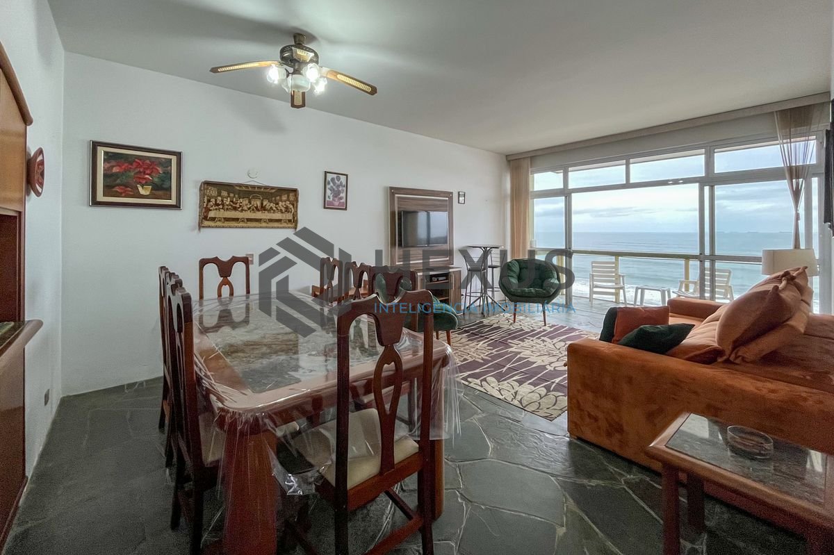 Foto 3 de Apartamento vista mar com vaga no prédio à venda, Pitangueiras, Guarujá, SP
