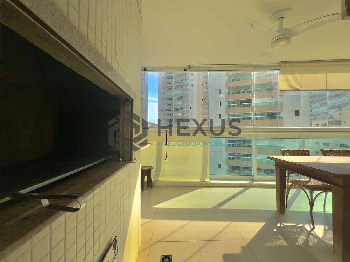 Foto 6 de Apartamento frente mar com varanda gourmet vista mar e lazer no Jardim Astúrias, Guarujá