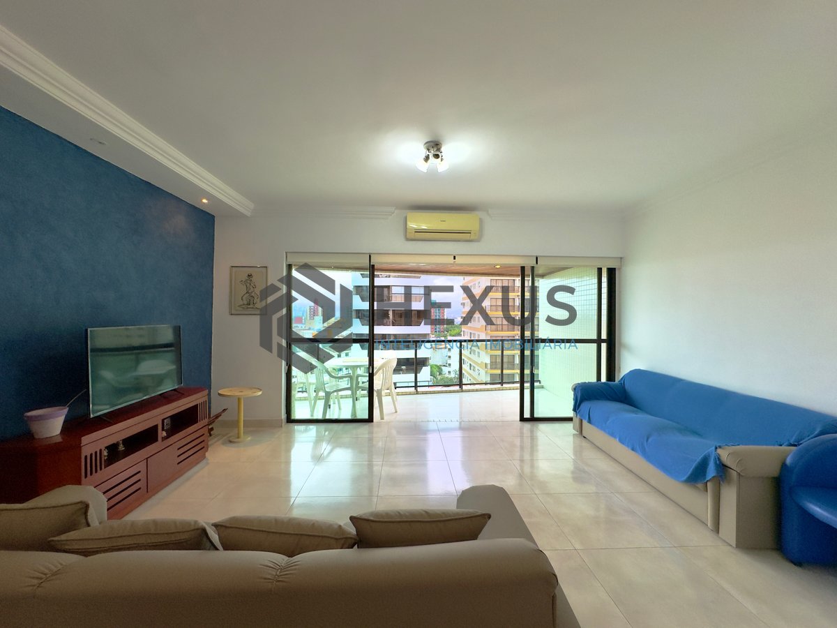 Foto 2 de Apartamento com varanda e lazer no Jardim Astúrias, Guarujá