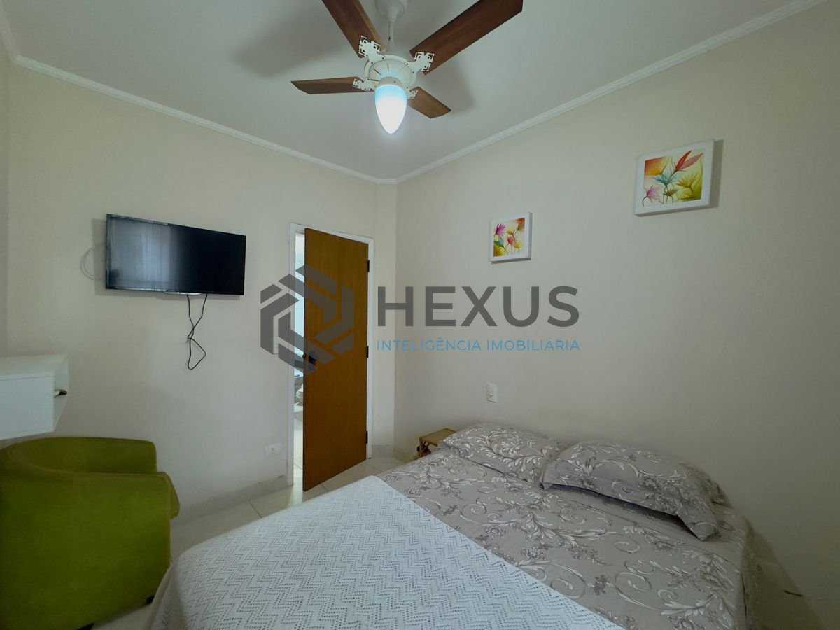 Foto 16 de Flat reformado com varanda gourmet e lazer a 1 quadra da praia nas Pitangueiras, Guarujá