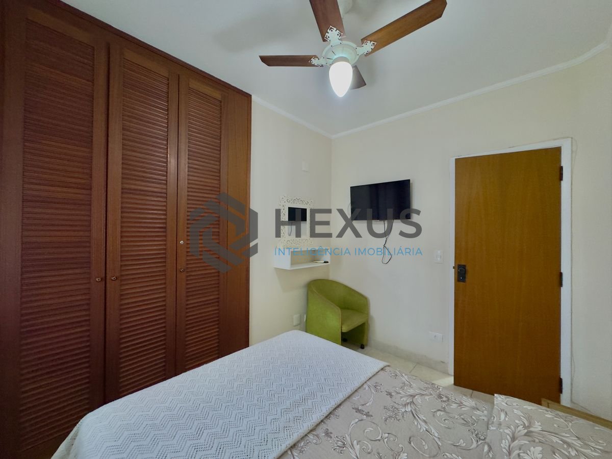 Foto 21 de Flat reformado com varanda gourmet e lazer a 1 quadra da praia nas Pitangueiras, Guarujá