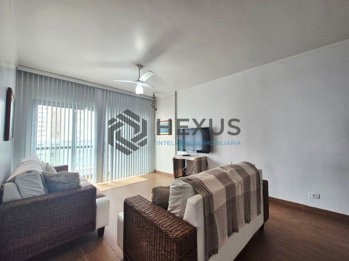 Foto 12 de Apartamento com varanda vista mar e lazer nas Pitangueiras, Guarujá