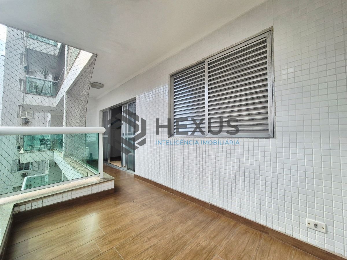 Foto 6 de Apartamento com varanda vista mar e lazer nas Pitangueiras, Guarujá