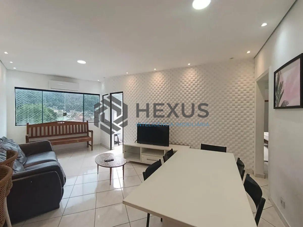 Foto 5 de Apartamento com varanda a 500m da praia na Enseada, Guarujá