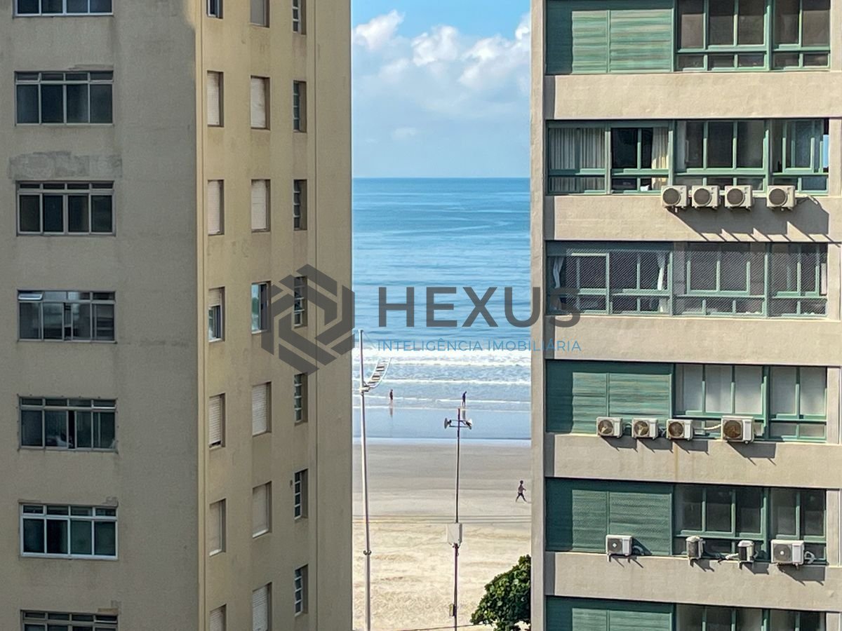 Foto 21 de Apartamento com varanda vista mar e lazer nas Pitangueiras, Guarujá