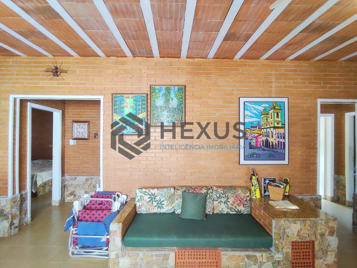 Foto 8 de Casa plana com piscina, área gourmet e edícula a venda na Praia do Guaiuba, Guaruja